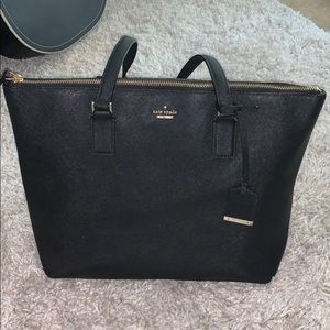 black Kate spade bag